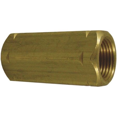 MEC Single Piece Adapter, Brass, F.Pol x F.Pol ME305